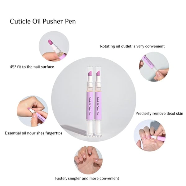 NailAura – Nourishing Cuticle Oil Pusher Pen