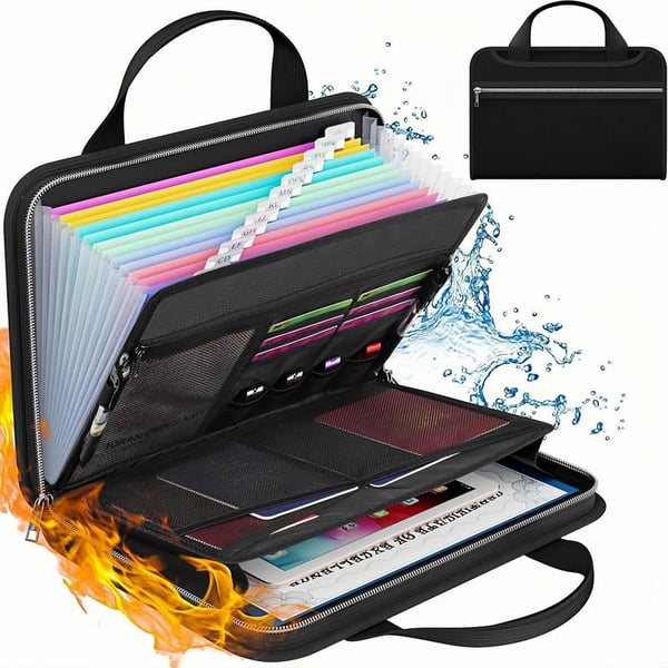 GuardianFolder – Durable Fire-Resistant Document Case