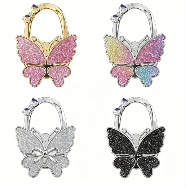 ButterHold – Foldable Butterfly Purse Hook