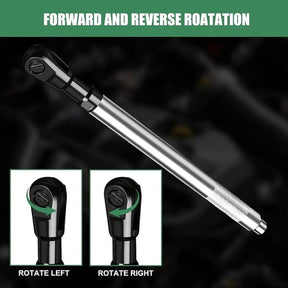 WrenchX – Premium 2-in-1 Ratchet Tool Set