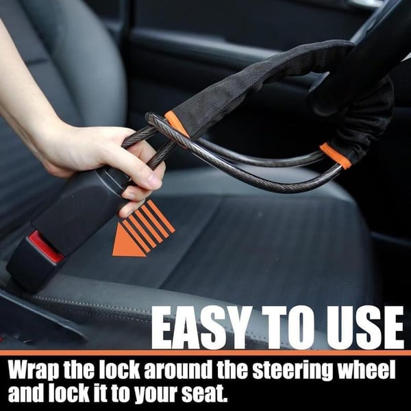 SafeGuard – Universal Steering Wheel Lock