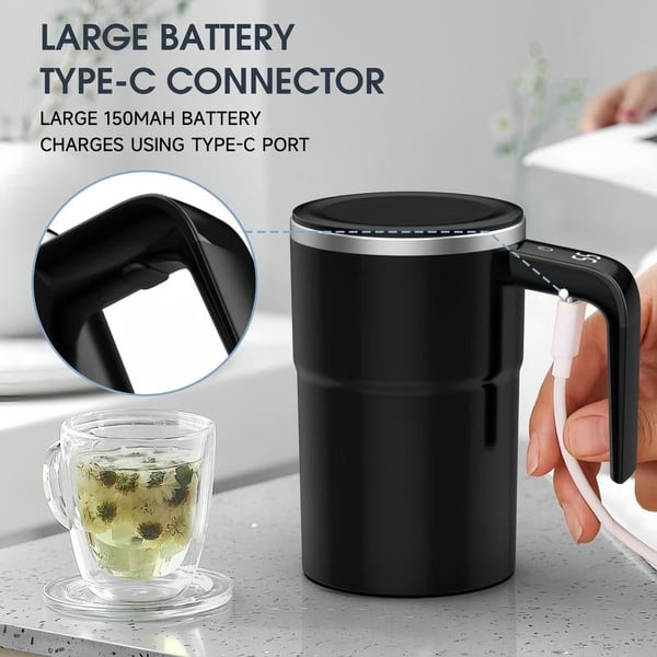 MixBrew Pro – Automatic Stirring Coffee Cup