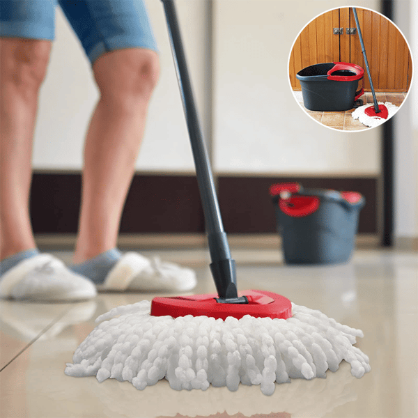 FloorMaster – Triangular Disc Rotating Mop Brush