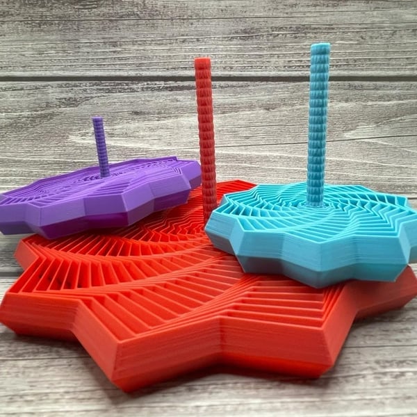 SpinStar – Handheld 3D Sensory Fidget Toy