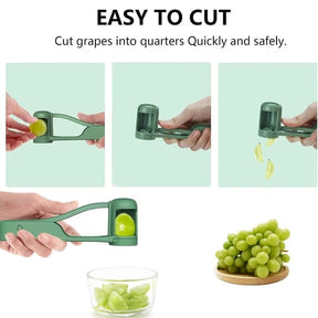QuadSlice – 4-Way Fruit Cutting Tool
