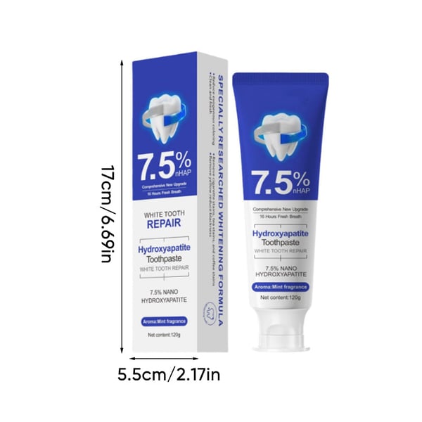 PearlGuard – 7.5% Nano Hydroxyapatite Toothpaste