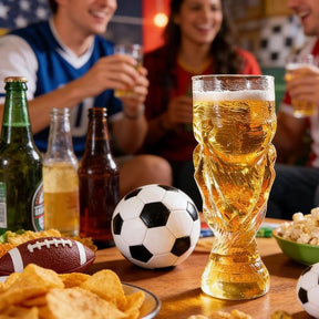 TrophySip – Soccer Champion Beer Glass