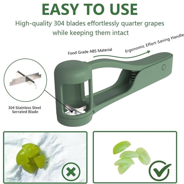 QuadSlice – 4-Way Fruit Cutting Tool