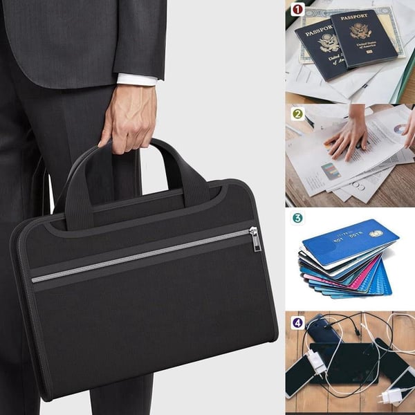 GuardianFolder – Durable Fire-Resistant Document Case