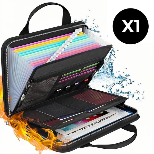 GuardianFolder – Durable Fire-Resistant Document Case