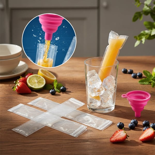 FrostBite – Easy Fill Disposable Ice Pop Molds