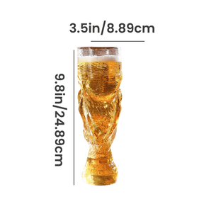 TrophySip – Soccer Champion Beer Glass