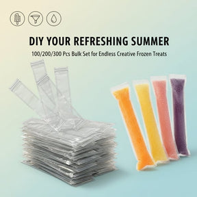 FrostBite – Easy Fill Disposable Ice Pop Molds
