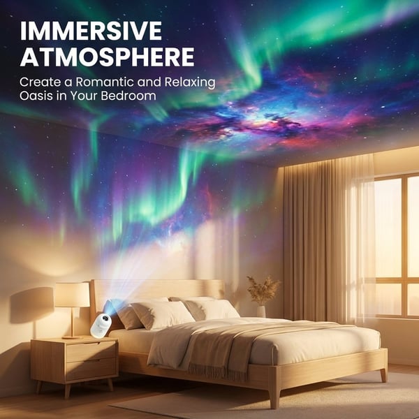 AstroLume | 6-in-1 USB Galaxy Star Projector