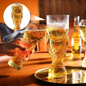 TrophySip – Soccer Champion Beer Glass