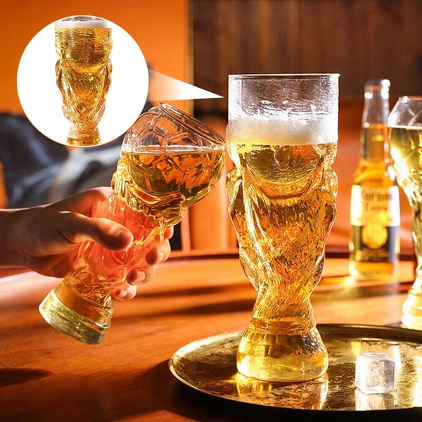 TrophySip – Soccer Champion Beer Glass