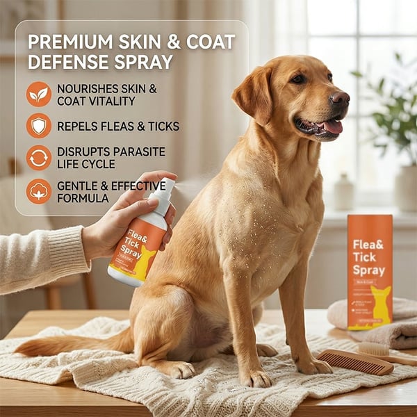 PetShield – Flea & Tick Protection Spray for Pets
