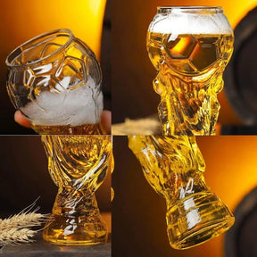 TrophySip – Soccer Champion Beer Glass