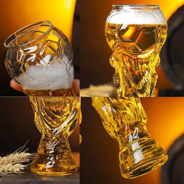 TrophySip – Soccer Champion Beer Glass