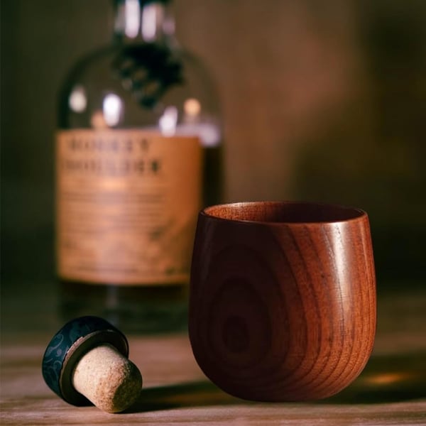 WoodLuxe – Charred Jujube Wood Artisan Cups
