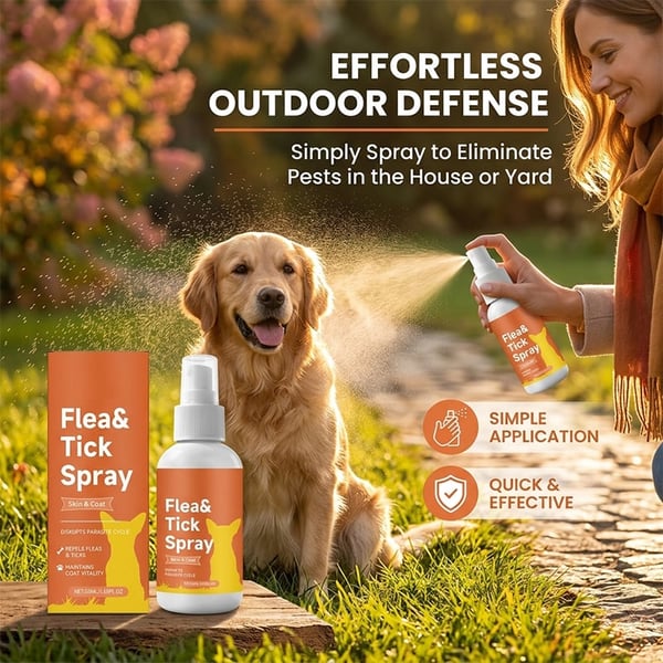 PetShield – Flea & Tick Protection Spray for Pets