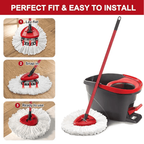 FloorMaster – Triangular Disc Rotating Mop Brush