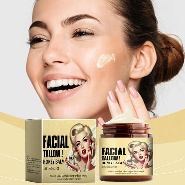 PureGlow – Facial Tallow & Honey Balm