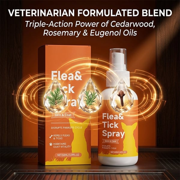 PetShield – Flea & Tick Protection Spray for Pets