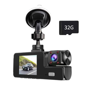 DriveVision | 1080P Dual-Lens WiFi Dashcam Recorder