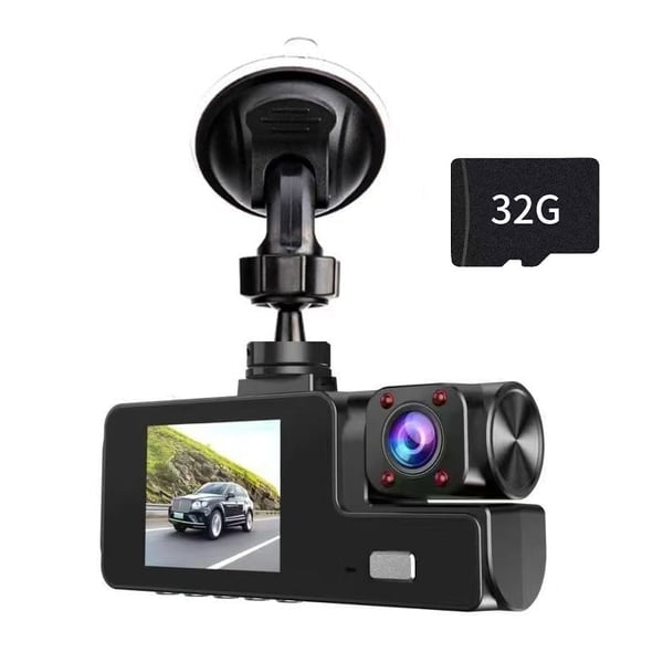 DriveVision | 1080P Dual-Lens WiFi Dashcam Recorder