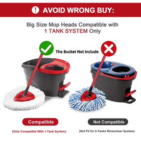 FloorMaster – Triangular Disc Rotating Mop Brush