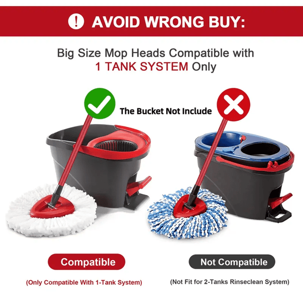 FloorMaster – Triangular Disc Rotating Mop Brush