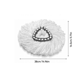 FloorMaster – Triangular Disc Rotating Mop Brush