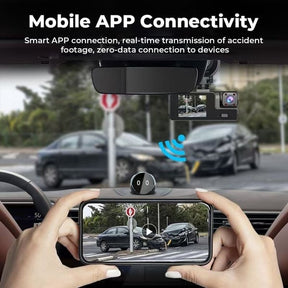 DriveVision | 1080P Dual-Lens WiFi Dashcam Recorder