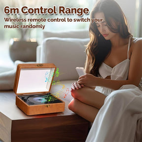 EchoClassic – Vintage Style Bluetooth CD Player