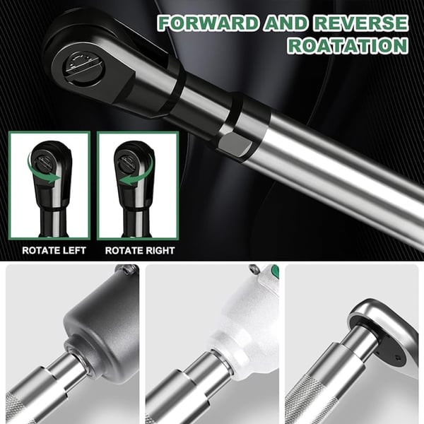 WrenchX – Premium 2-in-1 Ratchet Tool Set