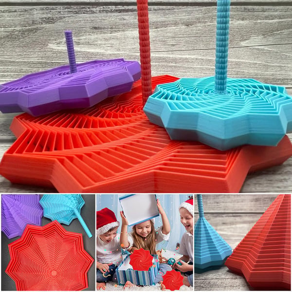 SpinStar – Handheld 3D Sensory Fidget Toy