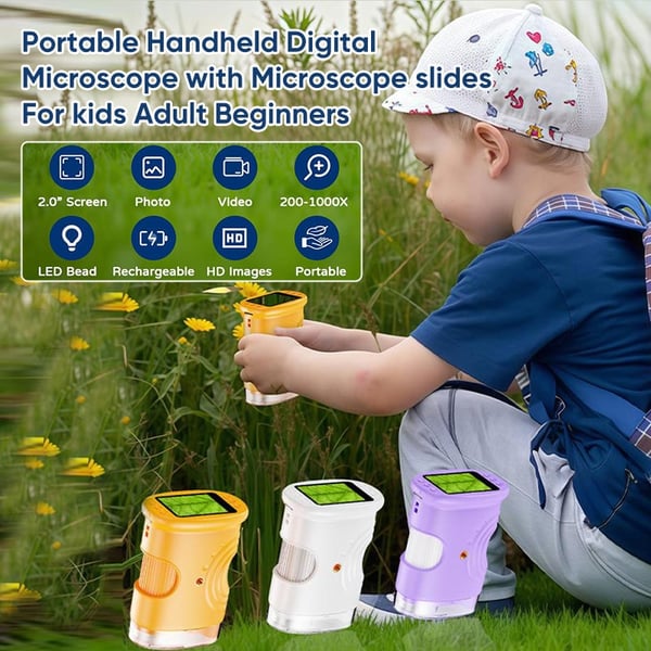 ExploreLens – Portable LCD Pocket Microscope