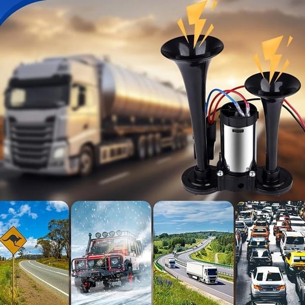 RoadGuard – 600DB Power Horn Universal 12V Fit
