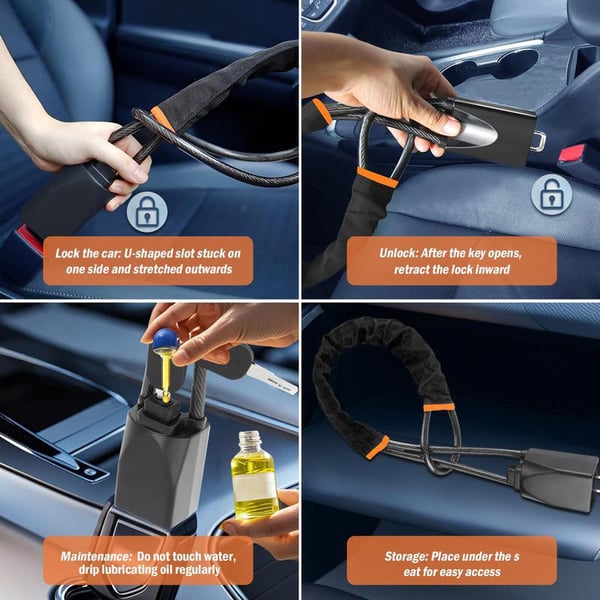 SafeGuard – Universal Steering Wheel Lock