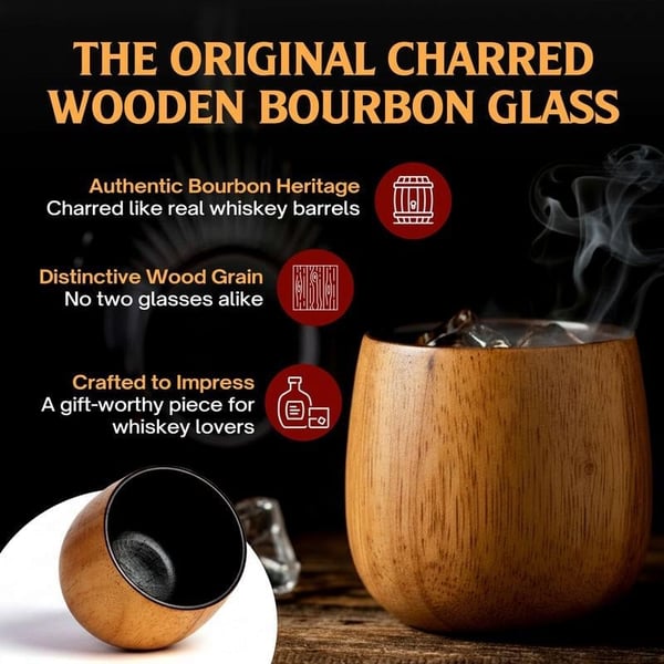 WoodLuxe – Charred Jujube Wood Artisan Cups