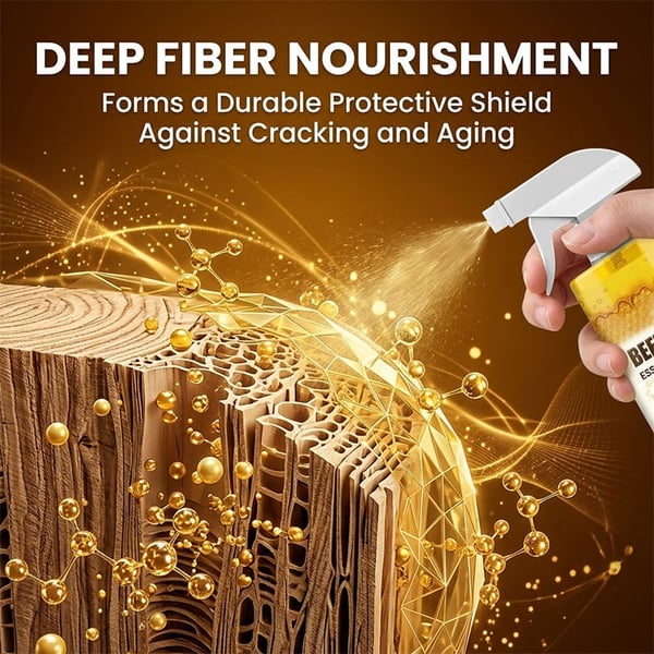 WoodAura – Natural Beeswax Floor Shine Spray