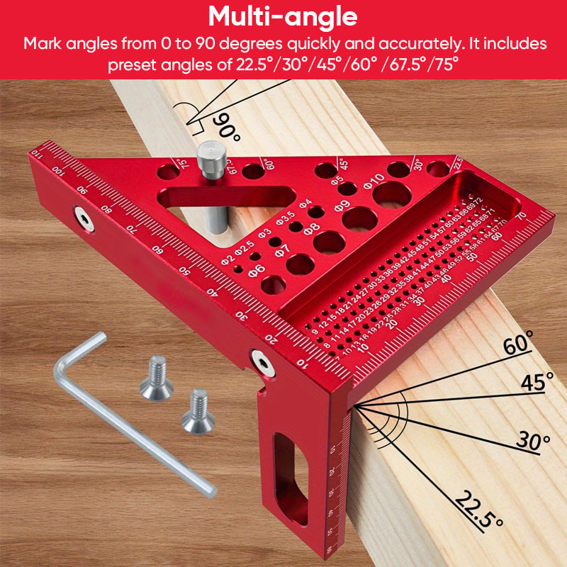 BuildCore – Multi-Angle Carpenter Measuring Tool