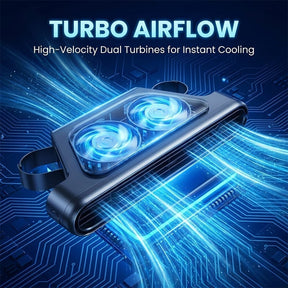 CoolDrive – Headrest Fan Car Dual Turbo Cooling System