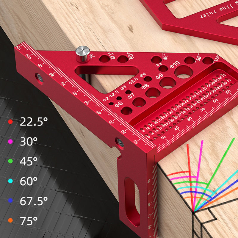 BuildCore – Multi-Angle Carpenter Measuring Tool