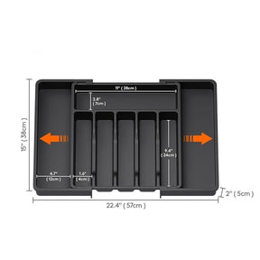 FlexiSort – Expandable Drawer Organizer