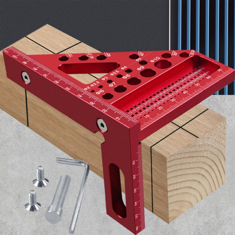 BuildCore – Multi-Angle Carpenter Measuring Tool