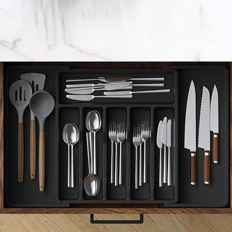 FlexiSort – Expandable Drawer Organizer