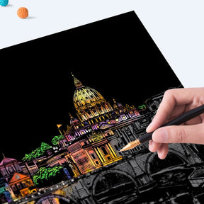 MindCanvas – Relaxing Scratch & Sketch City Collection