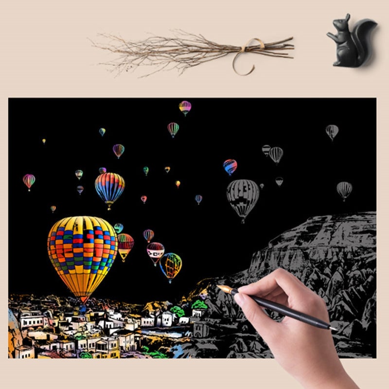 MindCanvas – Relaxing Scratch & Sketch City Collection
